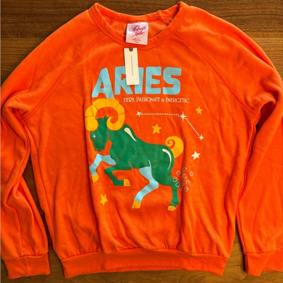 Anthropologie Sweaters - Anthropologie Carolita Zodiac Sweatshirt, Aries